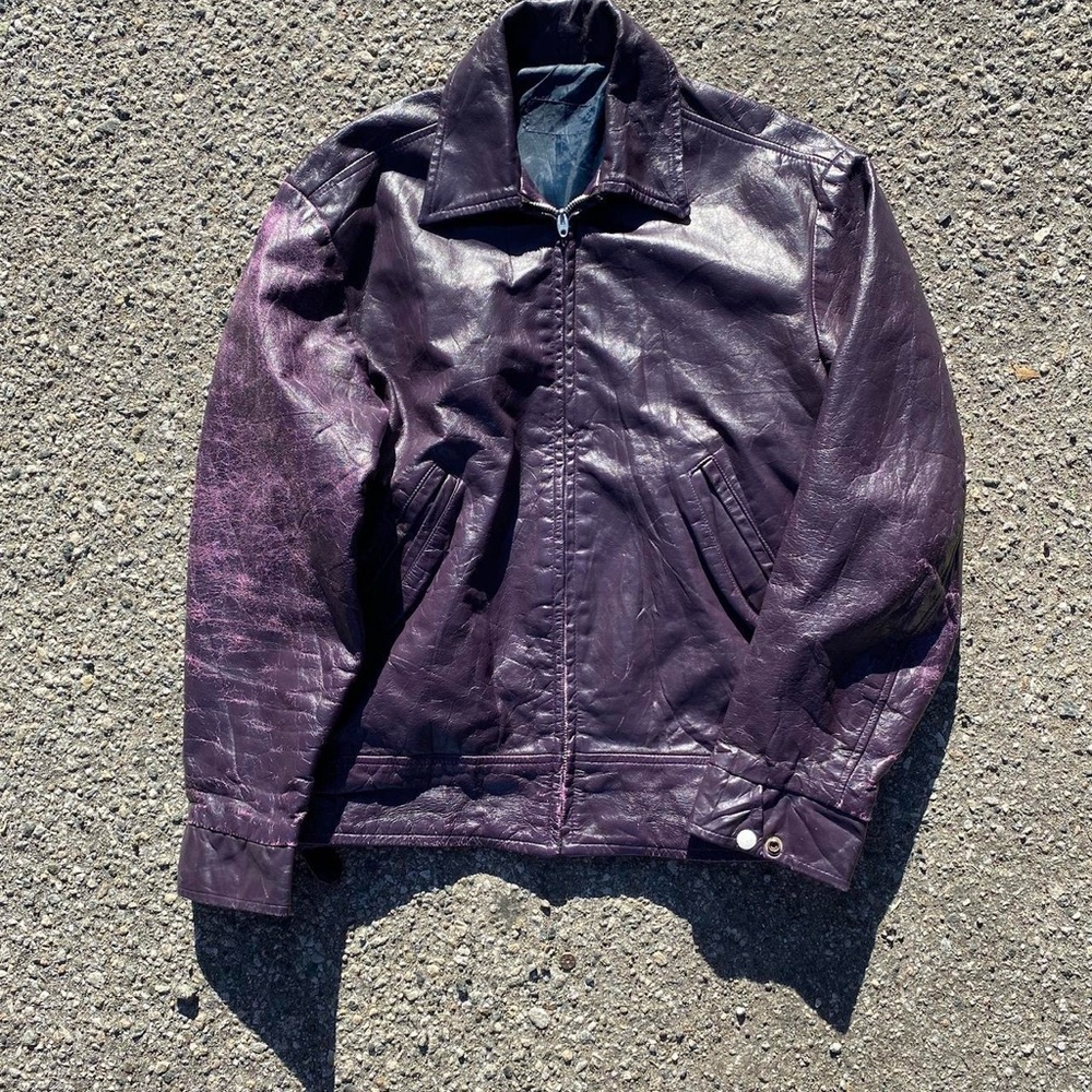 Vintage 70’s Western Leather Jacket